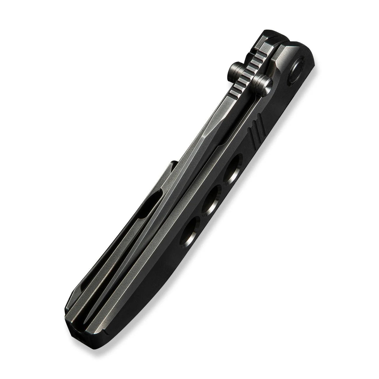WEKNIFE Ezinta Flipper & Thumb Stud Knife Titanium Handle (3.99" M390 Blade) WE22041-3 - Image 8