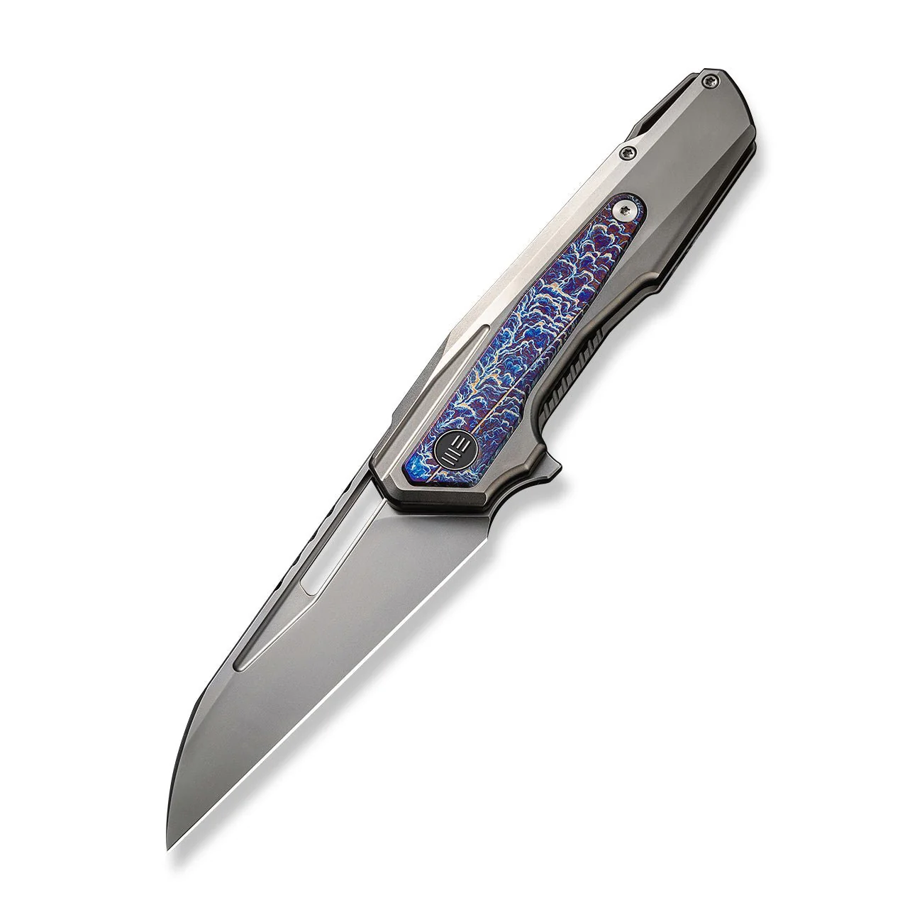 WEKNIFE Falcaria Flipper & Thumb Hole Knife Titanium Handle (3.64" CPM 20CV Blade) WE23012B-1 - Image 3