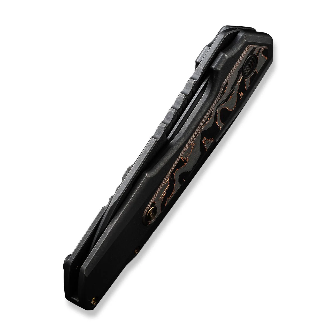 WEKNIFE Falcaria Flipper & Thumb Hole Knife Titanium & Carbon Fiber Handle (3.64" CPM 20CV Blade) WE23012B-2 - Image 8