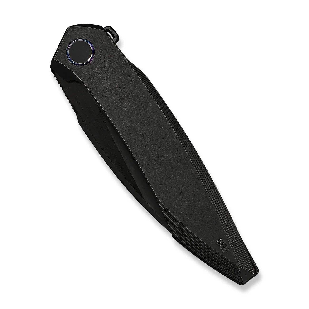 WEKNIFE Fluxor Flipper Knife Titanium Handle (3.98" M390 Blade) WE23071-1 - Image 6