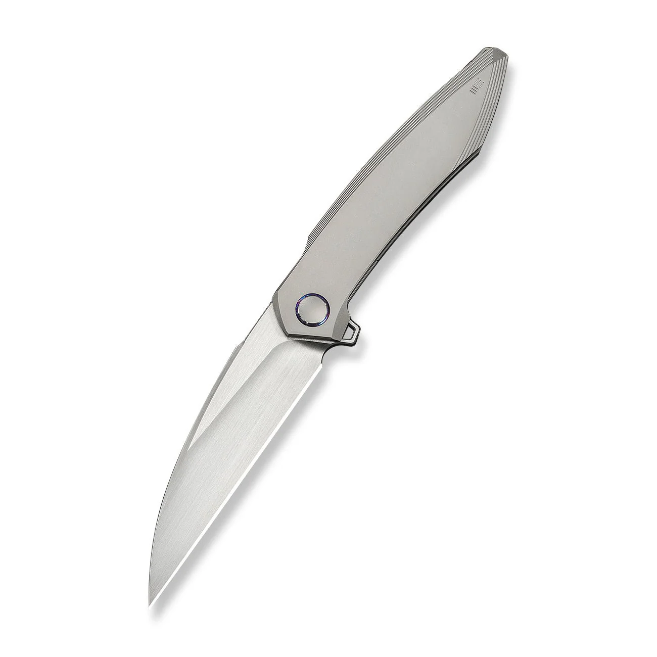 WEKNIFE Fluxor Flipper Knife Titanium Handle (3.98" M390 Blade) WE23071-2 - Image 3