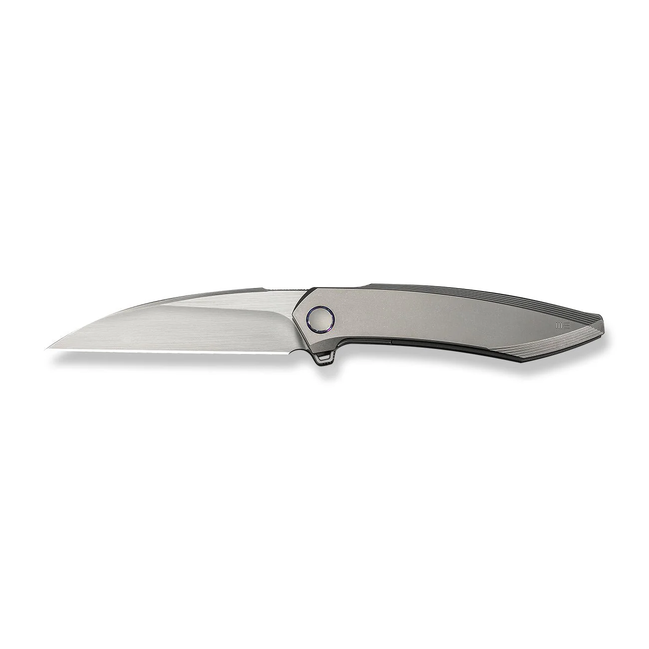 WEKNIFE Fluxor Flipper Knife Titanium Handle (3.98" M390 Blade) WE23071-2 - Image 4