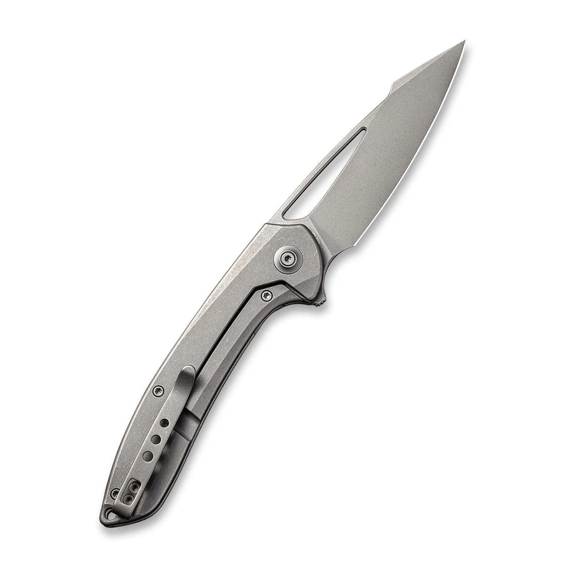 WEKNIFE Fornix Flipper & Thumb Hole Knife Titanium Handle (3.48" CPM 20CV Blade) 2016A - Image 2