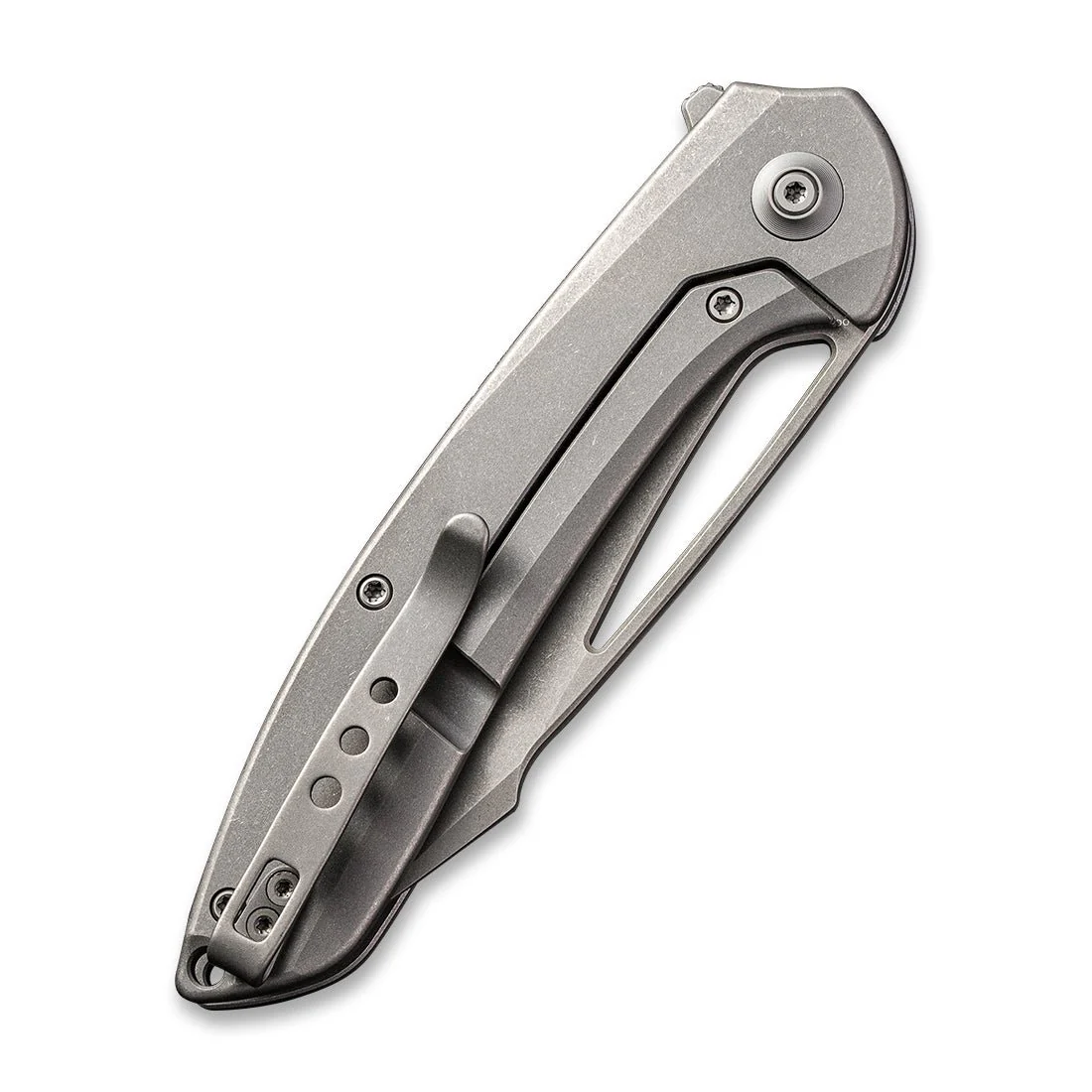 WEKNIFE Fornix Flipper & Thumb Hole Knife Titanium Handle (3.48" CPM 20CV Blade) 2016A - Image 6