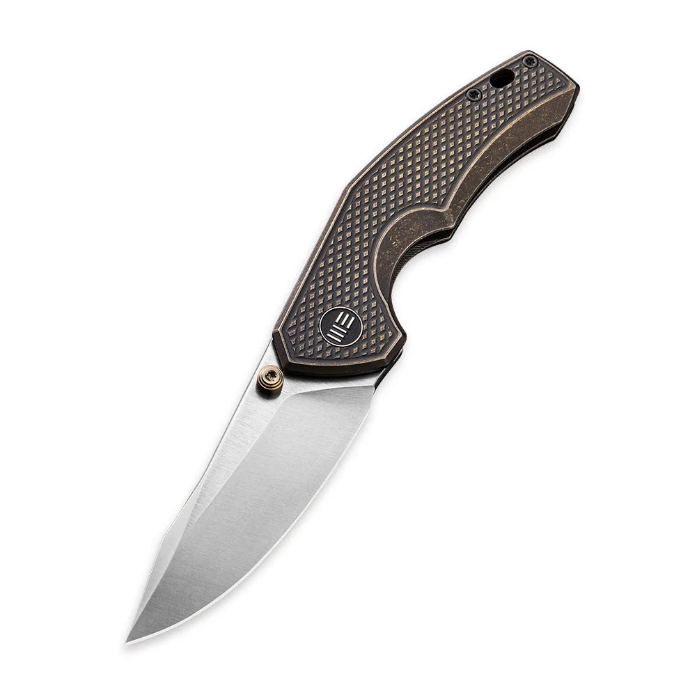 WEKNIFE Gnar Thumb Stud Knife Titanium Handle (2.78" CPM S35VN Blade) 917A - Image 3