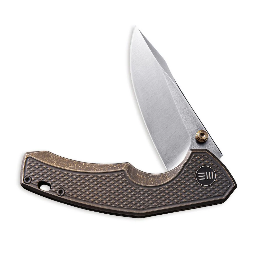 WEKNIFE Gnar Thumb Stud Knife Titanium Handle (2.78" CPM S35VN Blade) 917A - Image 4