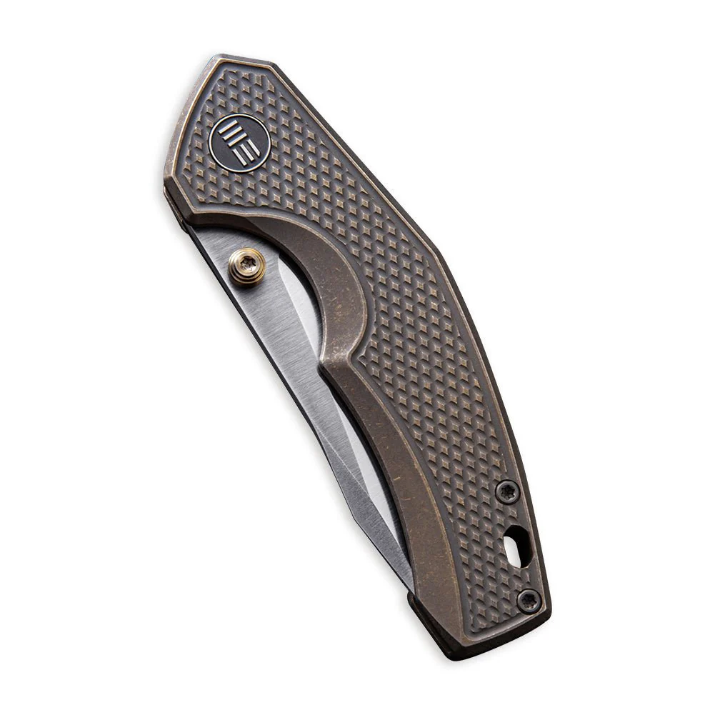 WEKNIFE Gnar Thumb Stud Knife Titanium Handle (2.78" CPM S35VN Blade) 917A - Image 5