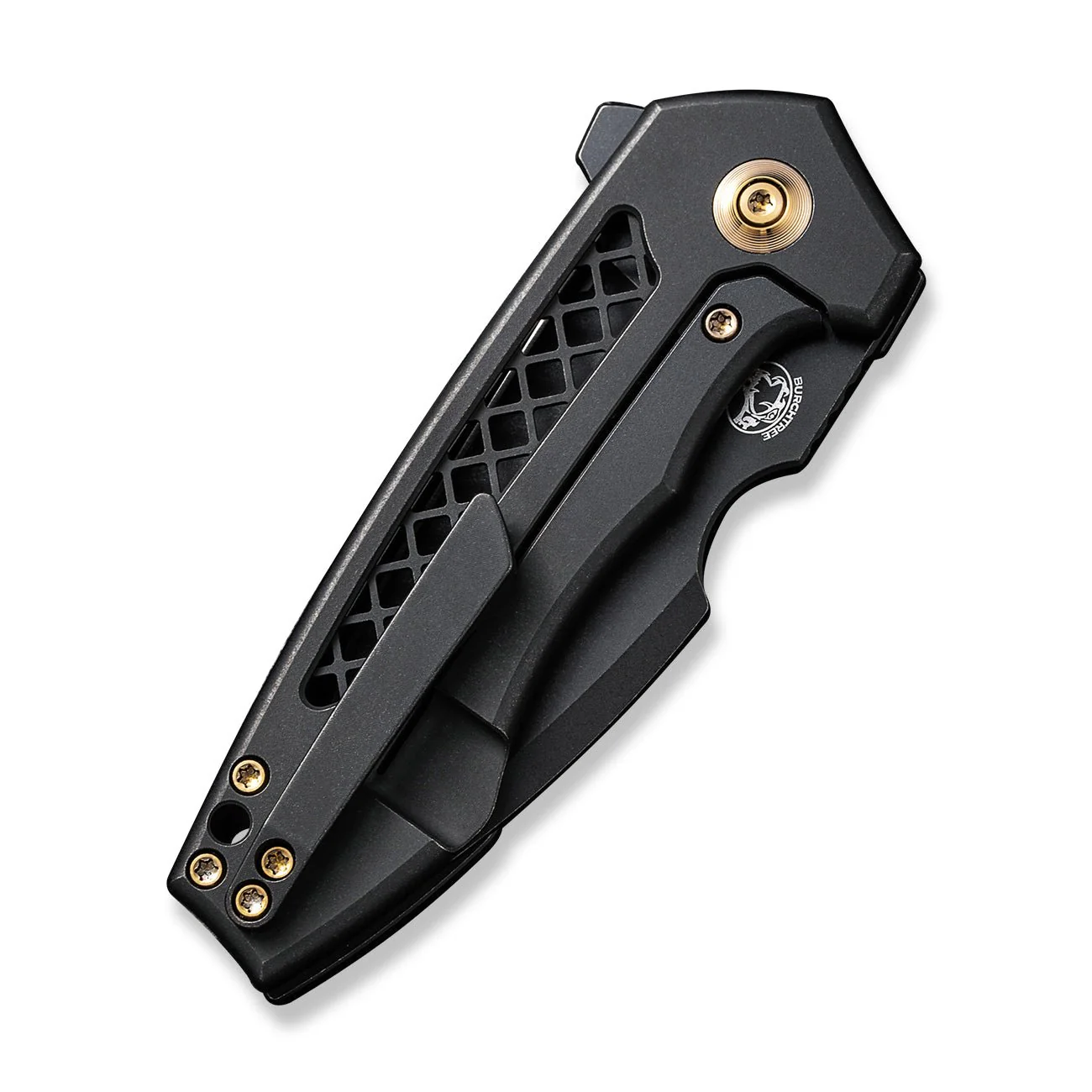 WEKNIFE Harpen Flipper Knife Titanium Handle (2.98" CPM 20CV Blade) WE23019-1 - Image 7