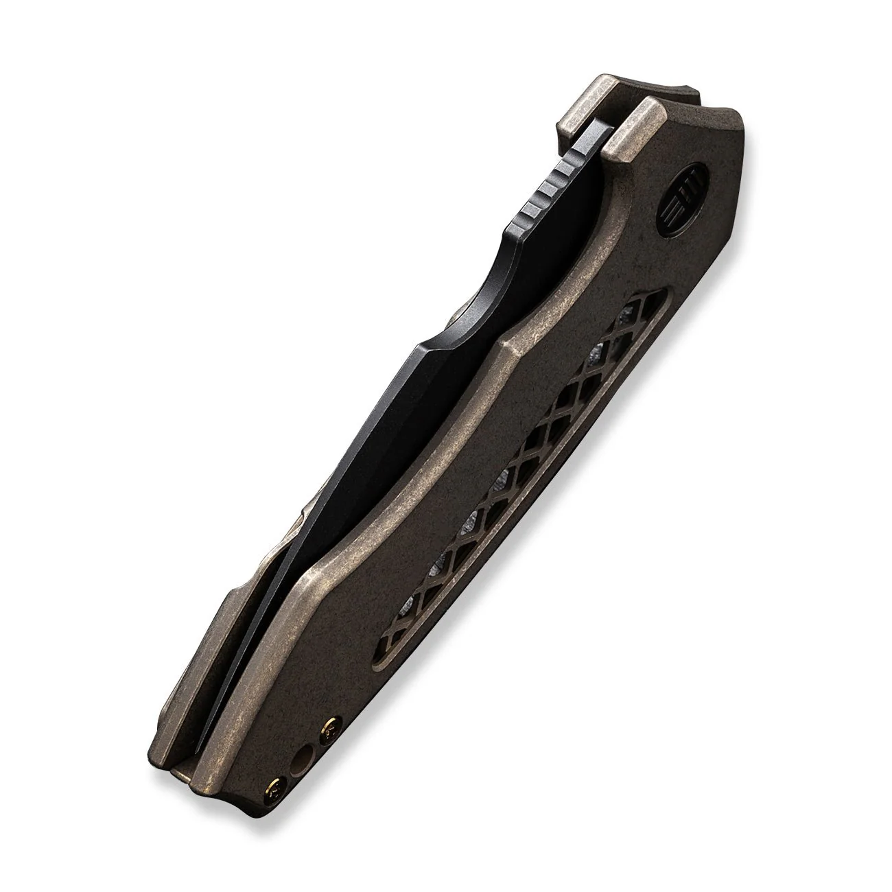 WEKNIFE Harpen Flipper Knife Titanium Handle (2.98" CPM 20CV Blade) WE23019-3 - Image 8