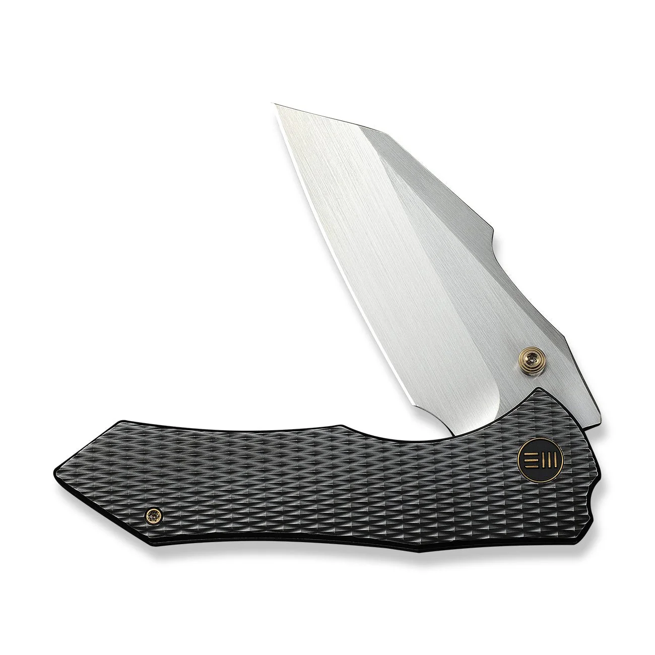 WEKNIFE High-Fin XL Thumb Stud Knife Titanium Handle (3.48" CPM 20CV Blade) WE24010-6 - Image 5