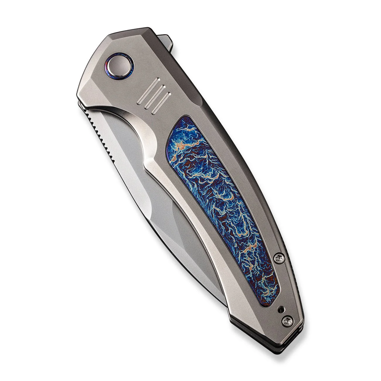 WEKNIFE Hyperactive Flipper Knife Titanium Handle (3.8" Vanax Blade) WE23030-1 - Image 6