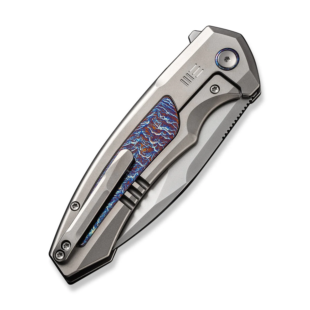 WEKNIFE Hyperactive Flipper Knife Titanium Handle (3.8" Vanax Blade) WE23030-1 - Image 7