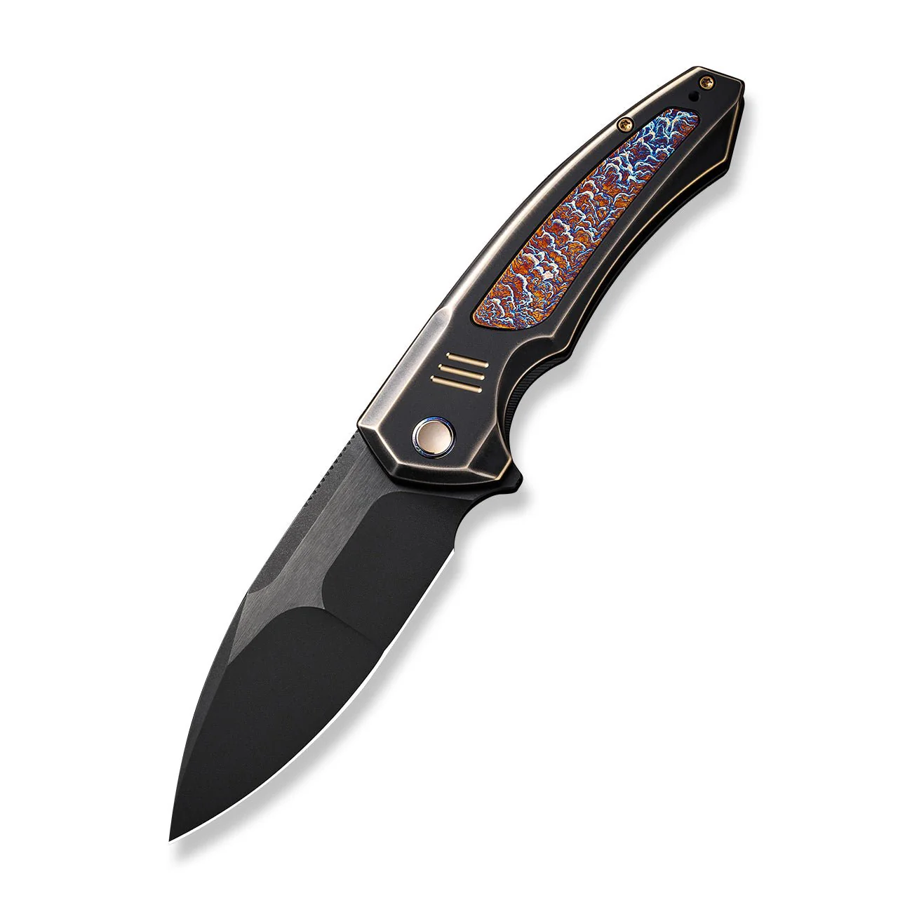 WEKNIFE Hyperactive Flipper Knife Titanium Handle (3.8" Vanax Blade) WE23030-4 - Image 3