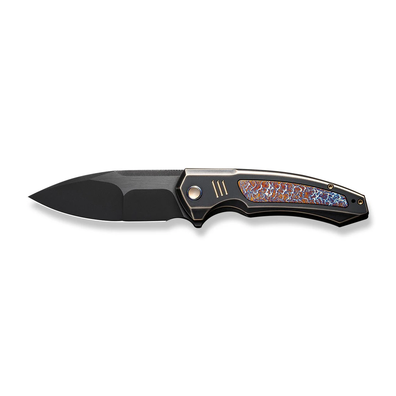 WEKNIFE Hyperactive Flipper Knife Titanium Handle (3.8" Vanax Blade) WE23030-4 - Image 4