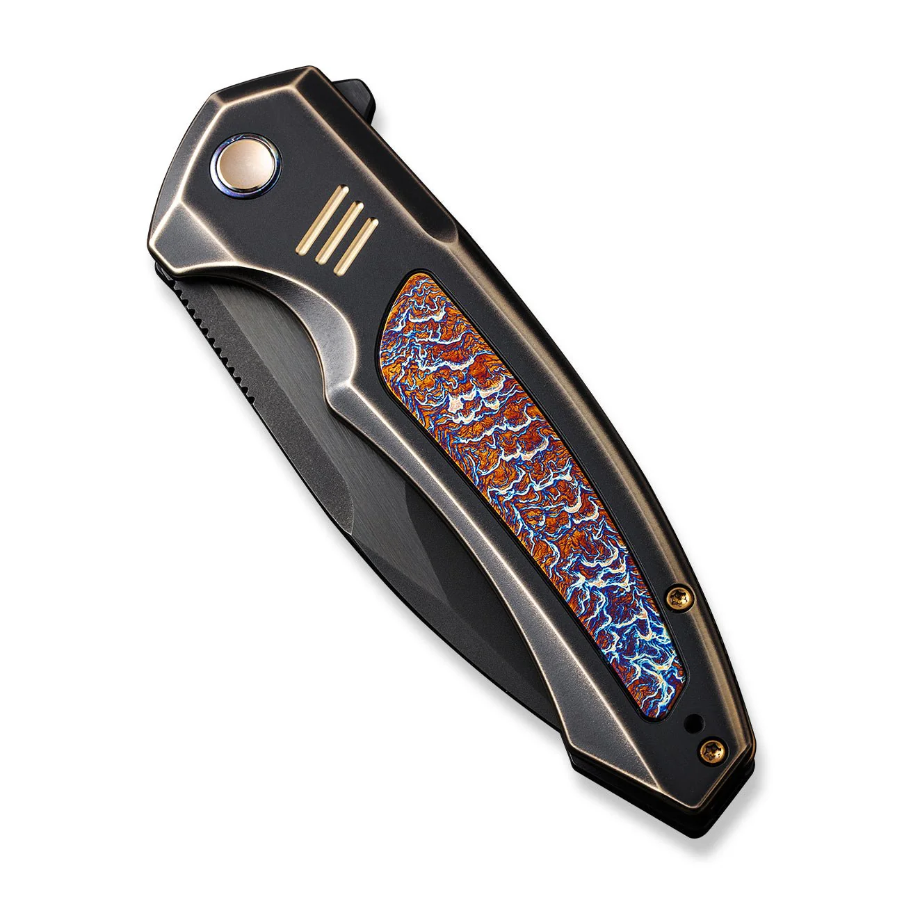 WEKNIFE Hyperactive Flipper Knife Titanium Handle (3.8" Vanax Blade) WE23030-4 - Image 6