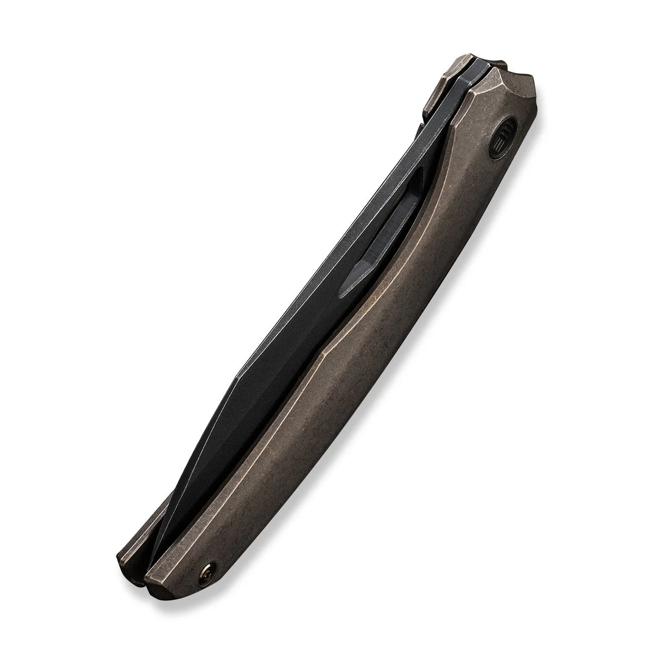 WEKNIFE Ignio Mystery Box Bronze Titanium Handle (3.3" Black Stonewashed CPM 20CV Blade) WE22042B-2 MB, With One Free Mystery WE Or CIVIVI Model - Image 8
