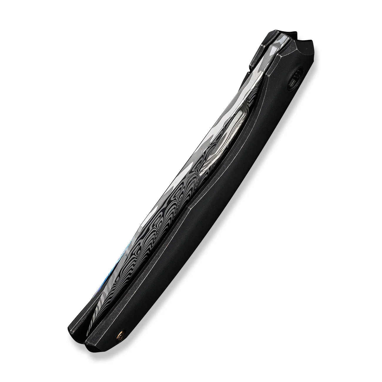 WEKNIFE Ignio Mystery Box Black Titanium Handle (3.3" Hakkapella Damasteel Blade) WE22042B-DS1 MB, With One Free Mystery WE Or CIVIVI Model - Image 8