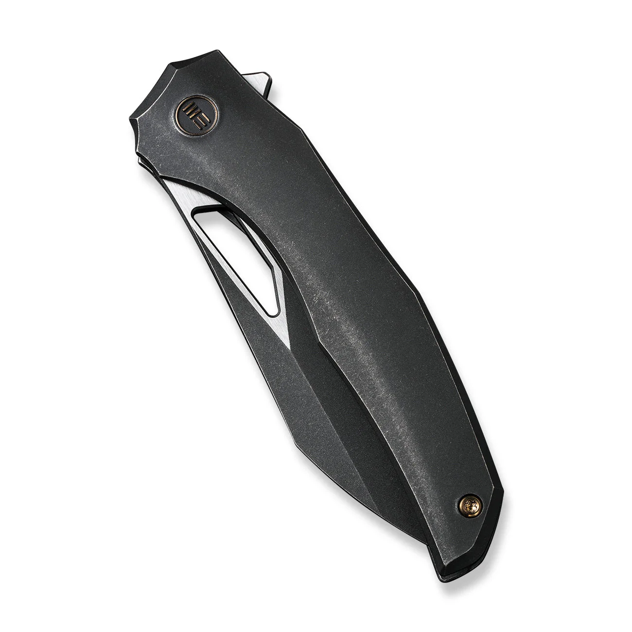 WEKNIFE Ignio Flipper & Thumb Hole Knife Titanium Handle (3.3" CPM 20CV Blade) WE22042B-1 - Image 6