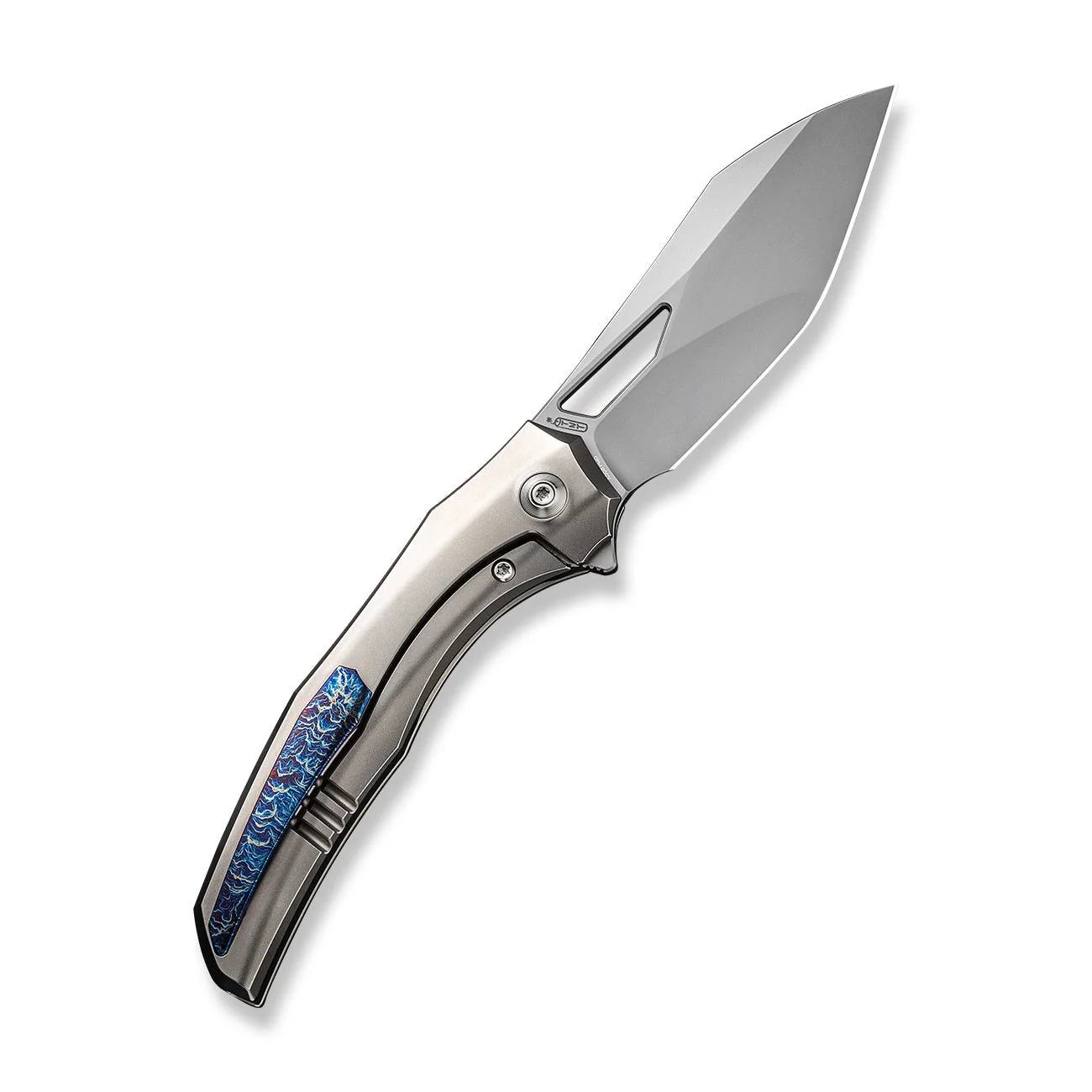 WEKNIFE Ignio Flipper & Thumb Hole Knife Titanium Handle (3.3" CPM 20CV Blade) WE22042B-4 - Image 2