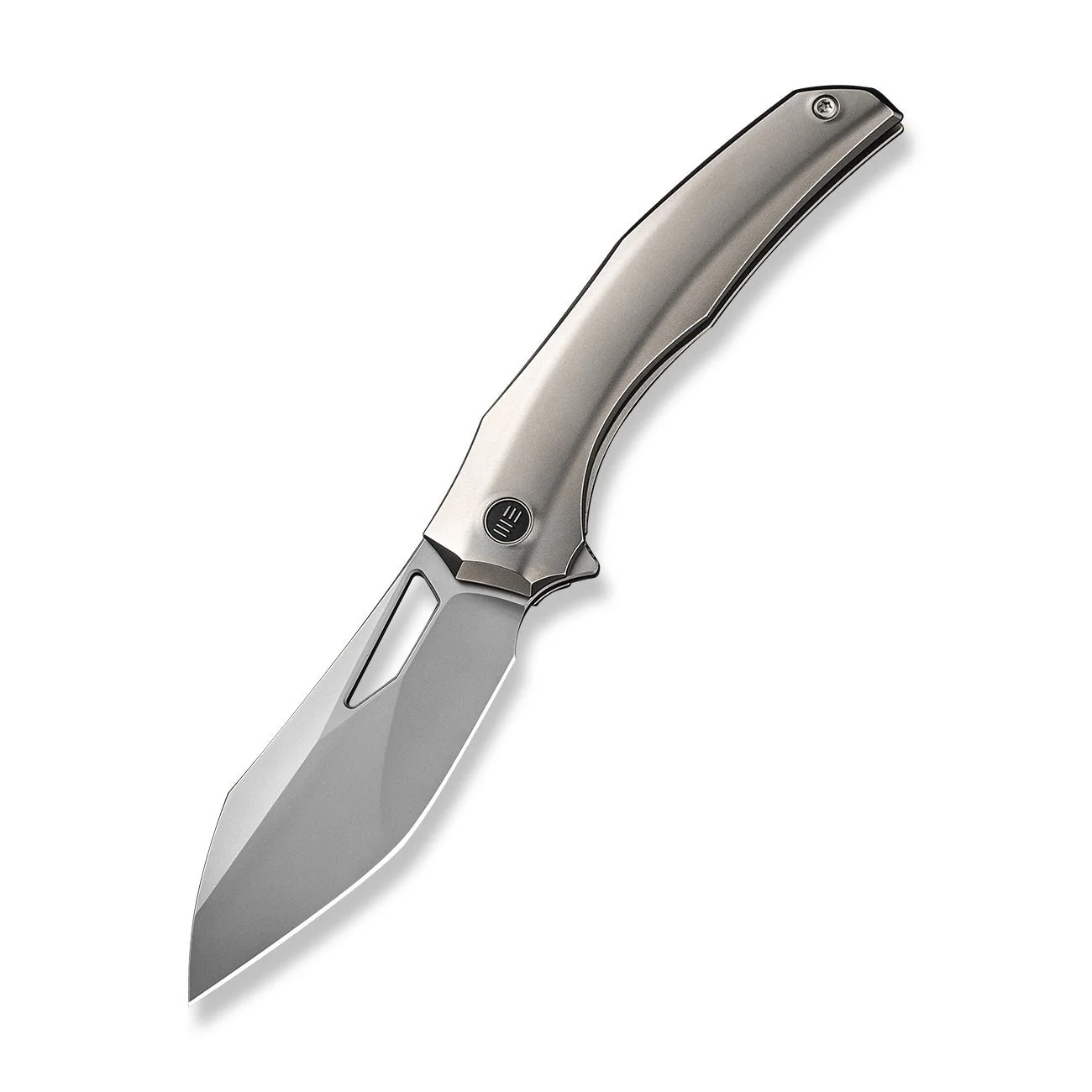 WEKNIFE Ignio Flipper & Thumb Hole Knife Titanium Handle (3.3" CPM 20CV Blade) WE22042B-4 - Image 3