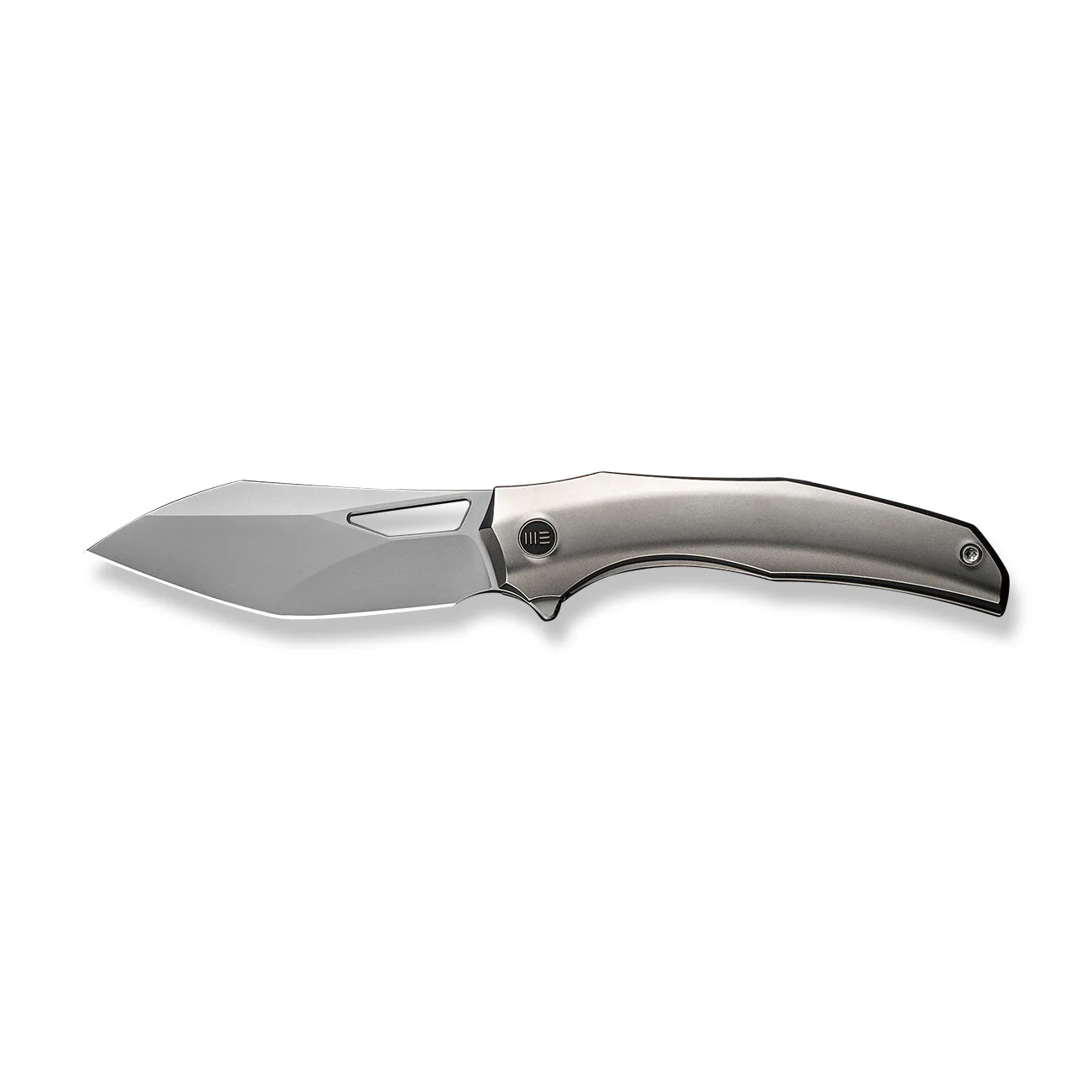 WEKNIFE Ignio Flipper & Thumb Hole Knife Titanium Handle (3.3" CPM 20CV Blade) WE22042B-4 - Image 5