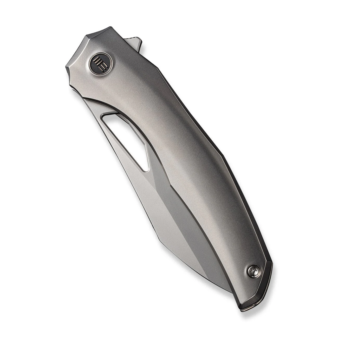 WEKNIFE Ignio Flipper & Thumb Hole Knife Titanium Handle (3.3" CPM 20CV Blade) WE22042B-4 - Image 6