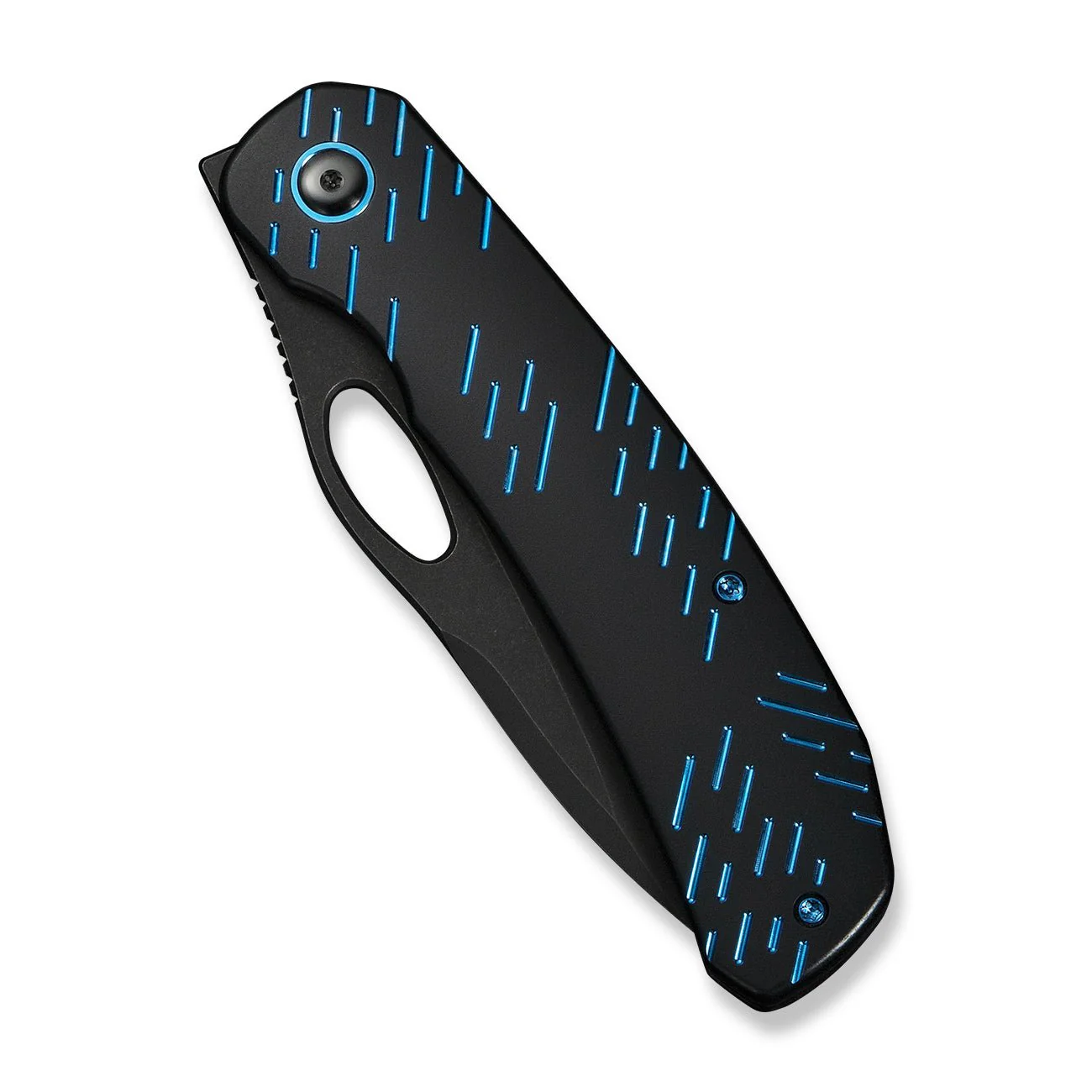WEKNIFE Inmate Front Flipper & Thumb Hole Knife Titanium Handle (3.7" CPM 20CV Blade) WE23096B-2 - Image 6