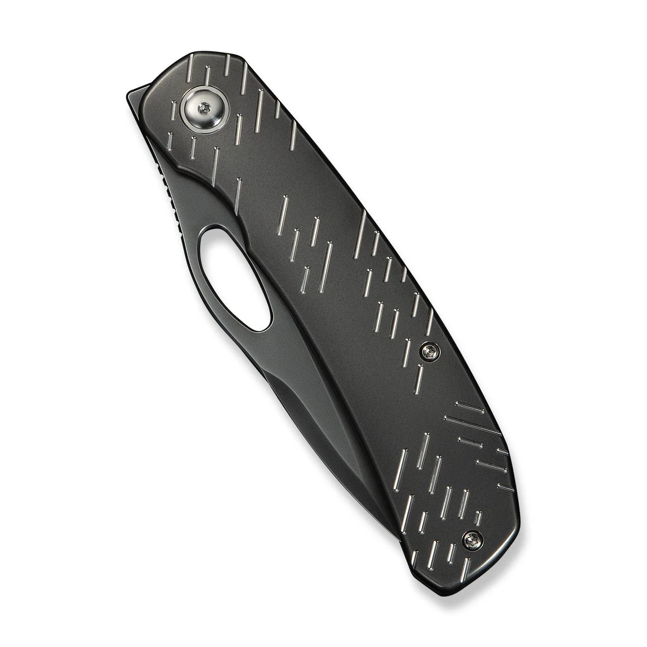 WEKNIFE Inmate Front Flipper & Thumb Hole Knife Titanium Handle (3.7" CPM 20CV Blade) WE23096B-4 - Image 6