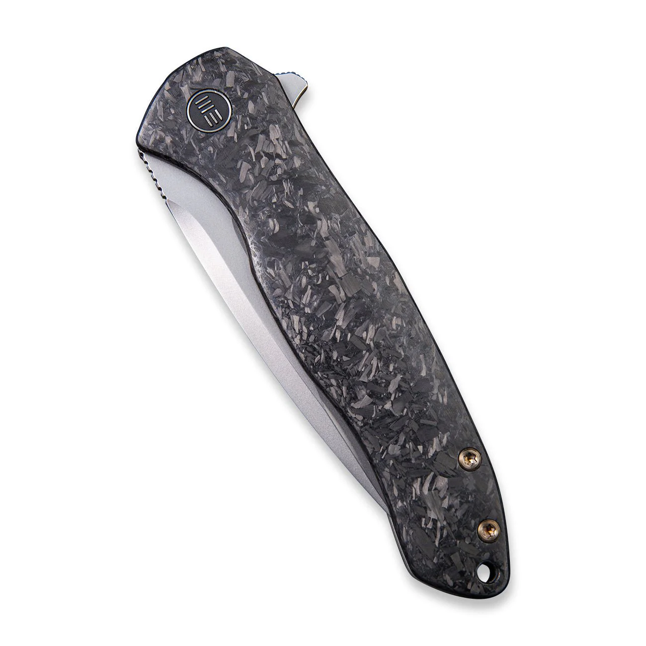 WEKNIFE Kitefin Flipper Knife Titanium & Carbon Fiber Handle (3.24" CPM S35VN Blade) 2001B - Image 5
