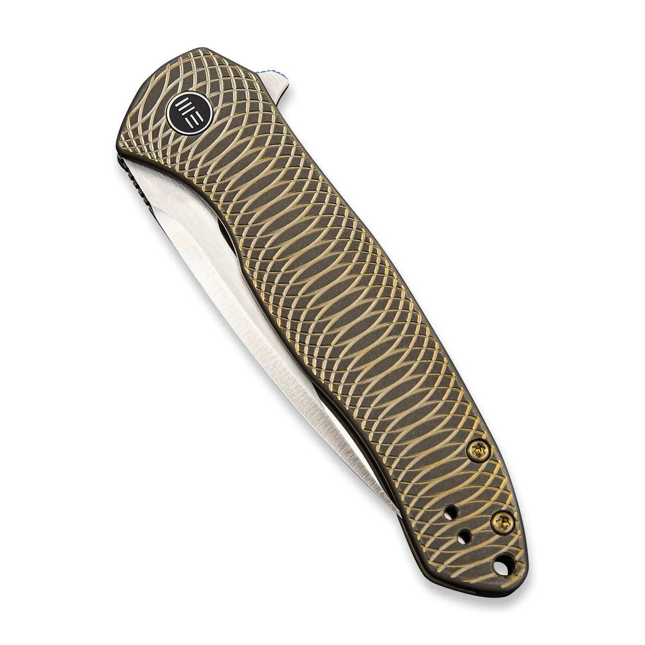WEKNIFE Kitefin Flipper Knife Titanium Handle (3.24" CPM S35VN Blade) 2001C - Image 5