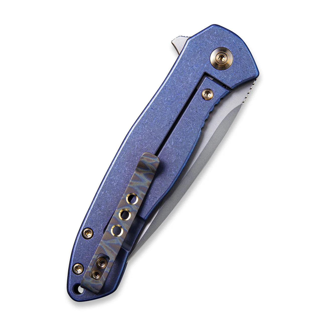 WEKNIFE Kitefin Flipper Knife Titanium Handle (3.24" CPM S35VN Blade) 2001F - Image 6