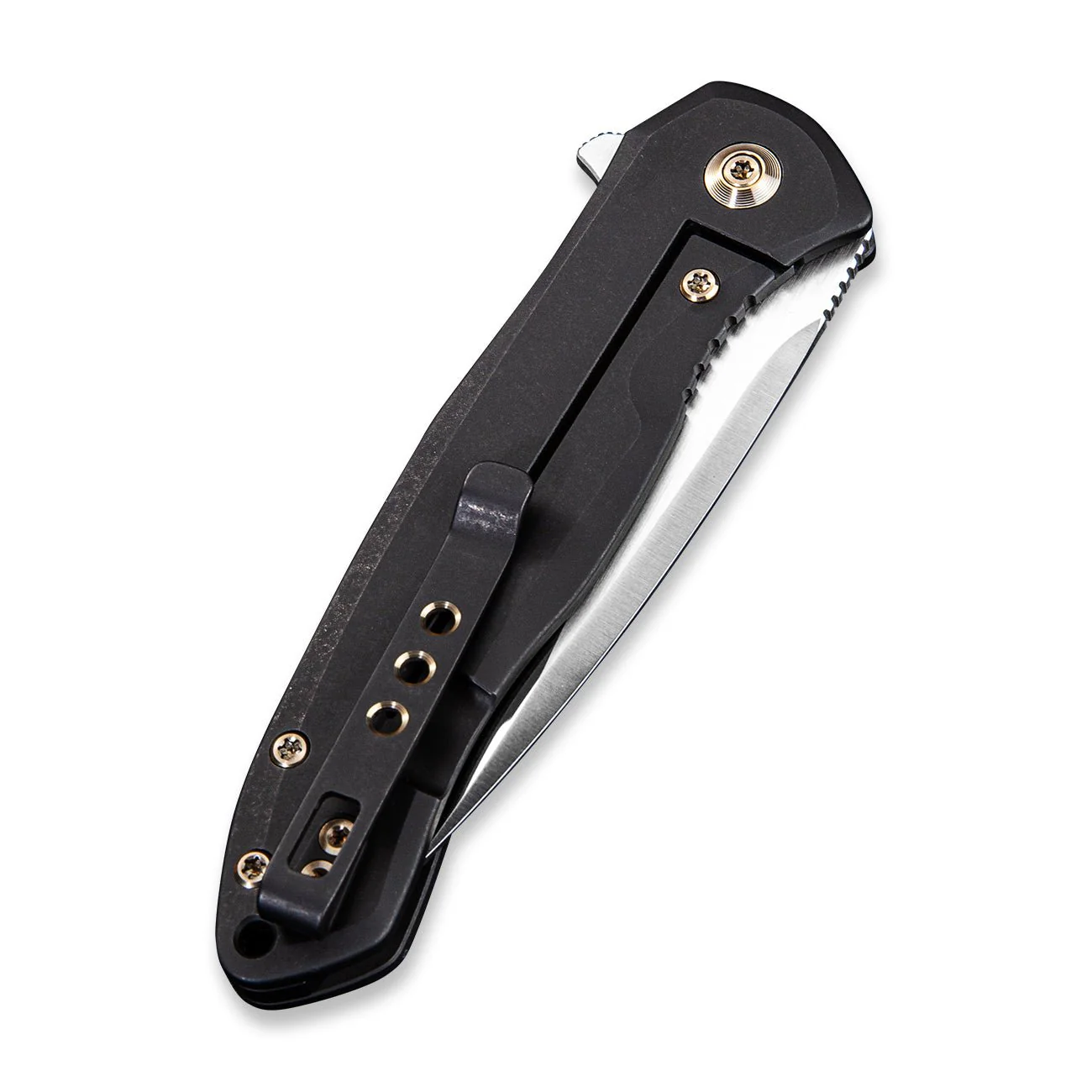 WEKNIFE Kitefin Flipper Knife Titanium Handle (3.24" CPM S35VN Blade) 2001G - Image 6