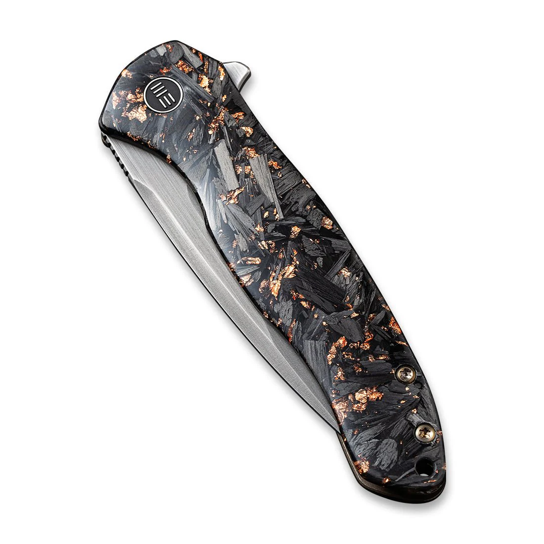 WEKNIFE Kitefin LE Flipper Knife Titanium & Carbon Fiber Handle (3.24" CPM 20CV Blade) 2009B - Image 5