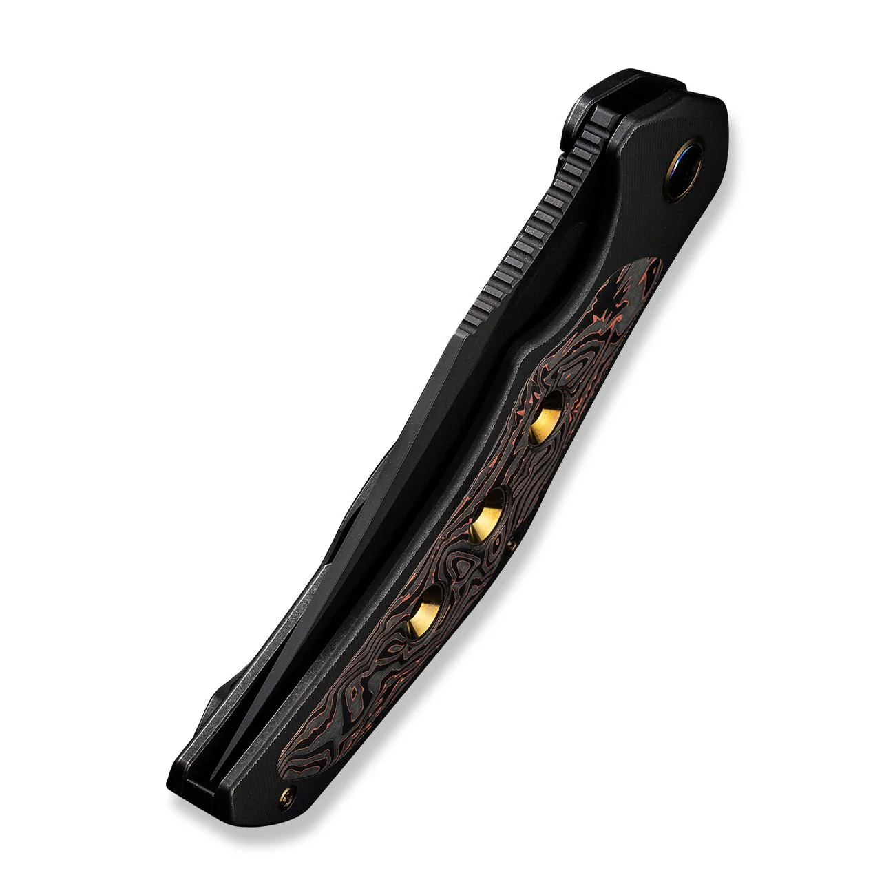 WEKNIFE Magnetron Flipper Knife Titanium & Carbon Fiber Handle (3.76" CPM 20CV Blade) WE18058-3 - Image 8