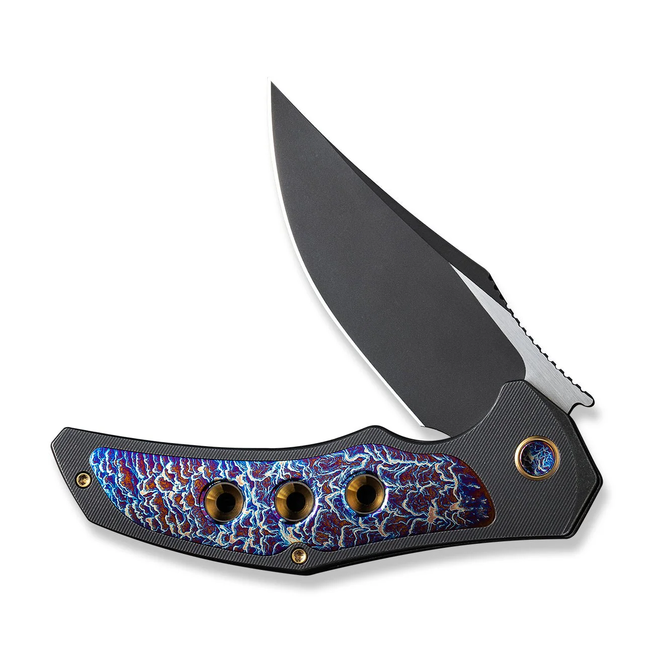 WEKNIFE Magnetron Flipper Knife Titanium Handle (3.76" CPM 20CV Blade) WE18058-4 - Image 5