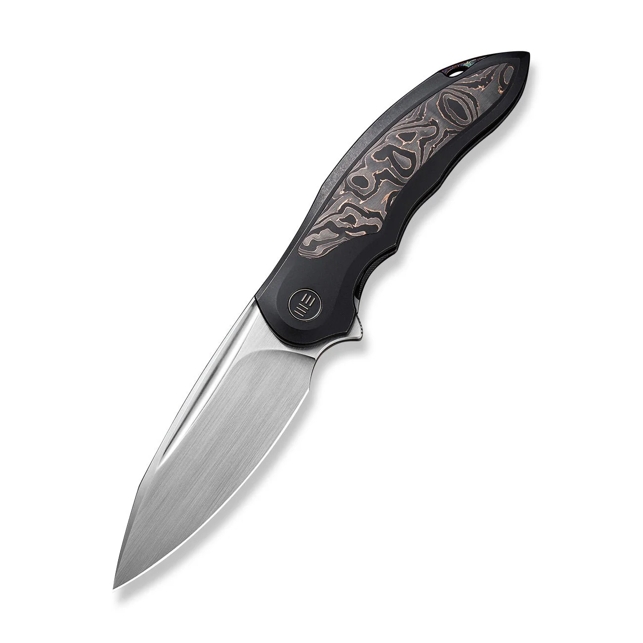 WEKNIFE Makani Flipper Knife Titanium & Carbon Fiber Handle (3.61" CPM 20CV Blade) WE21048B-1 - Image 3