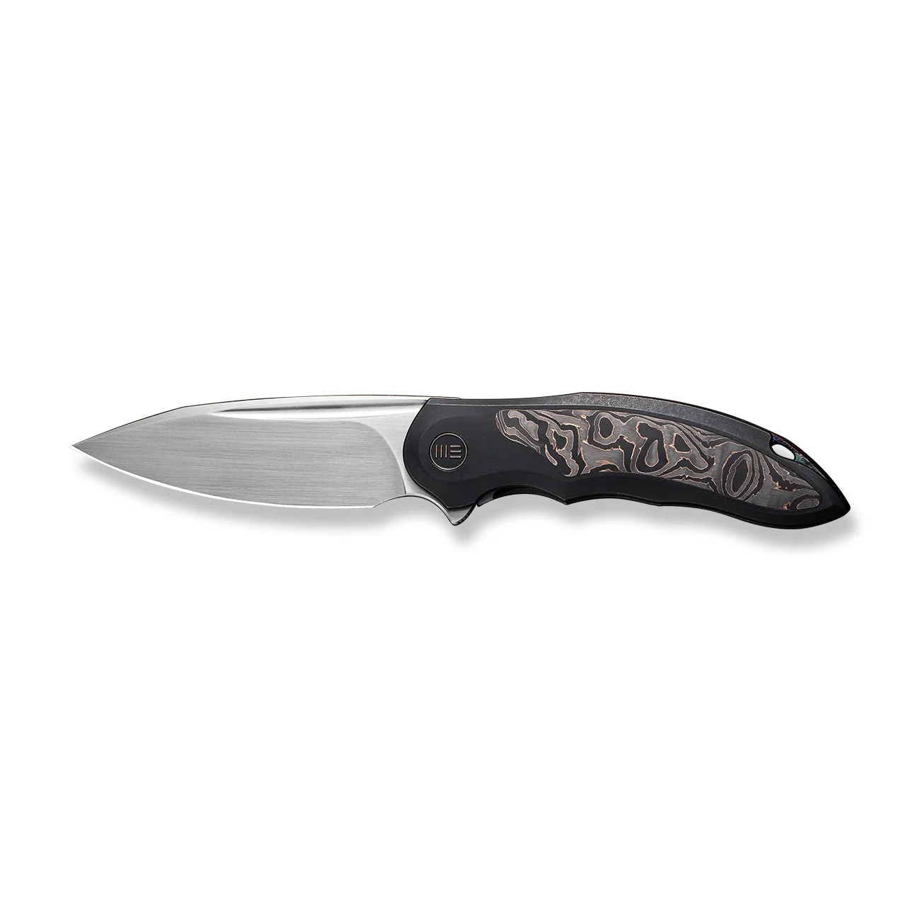 WEKNIFE Makani Flipper Knife Titanium & Carbon Fiber Handle (3.61" CPM 20CV Blade) WE21048B-1 - Image 4