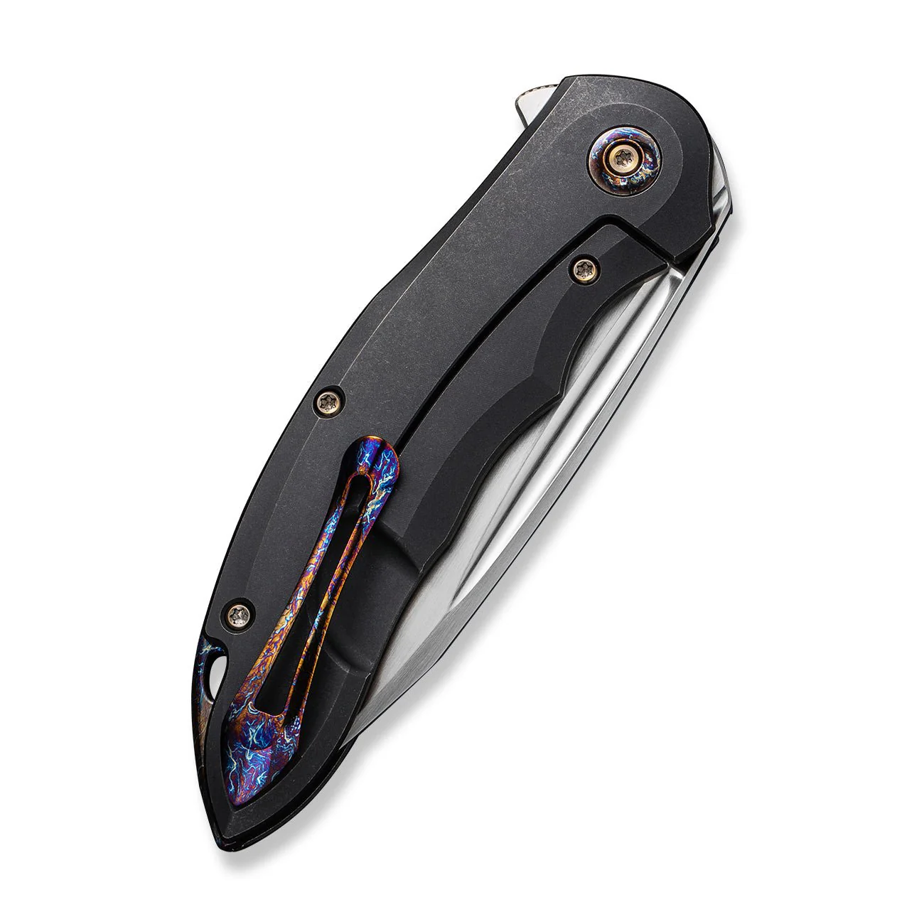 WEKNIFE Makani Flipper Knife Titanium & Carbon Fiber Handle (3.61" CPM 20CV Blade) WE21048B-1 - Image 7