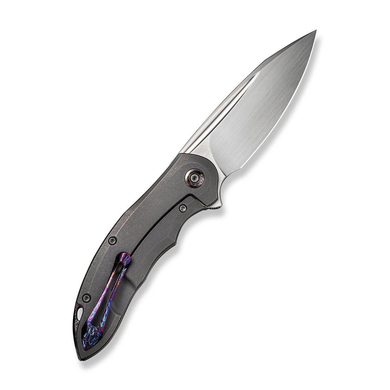 WEKNIFE Makani Flipper Knife Titanium & Carbon Fiber Handle (3.61" CPM 20CV Blade) WE21048B-2 - Image 2