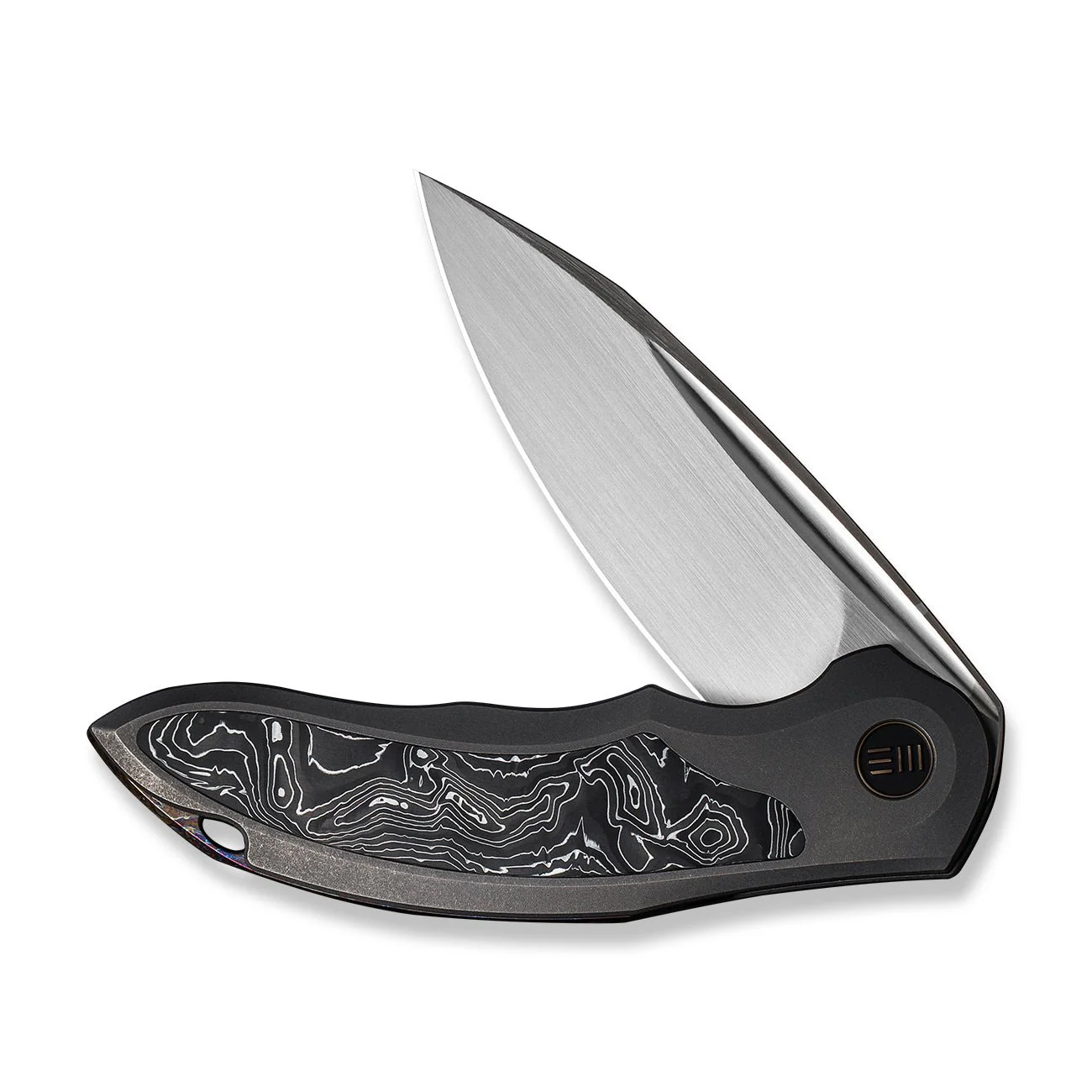 WEKNIFE Makani Flipper Knife Titanium & Carbon Fiber Handle (3.61" CPM 20CV Blade) WE21048B-2 - Image 5