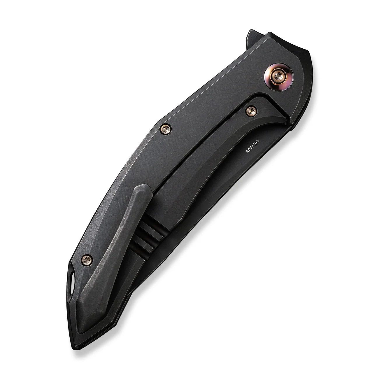 WEKNIFE Merata Flipper Knife Titanium Handle (3.68" CPM 20CV Blade) WE22008A-1 - Image 7
