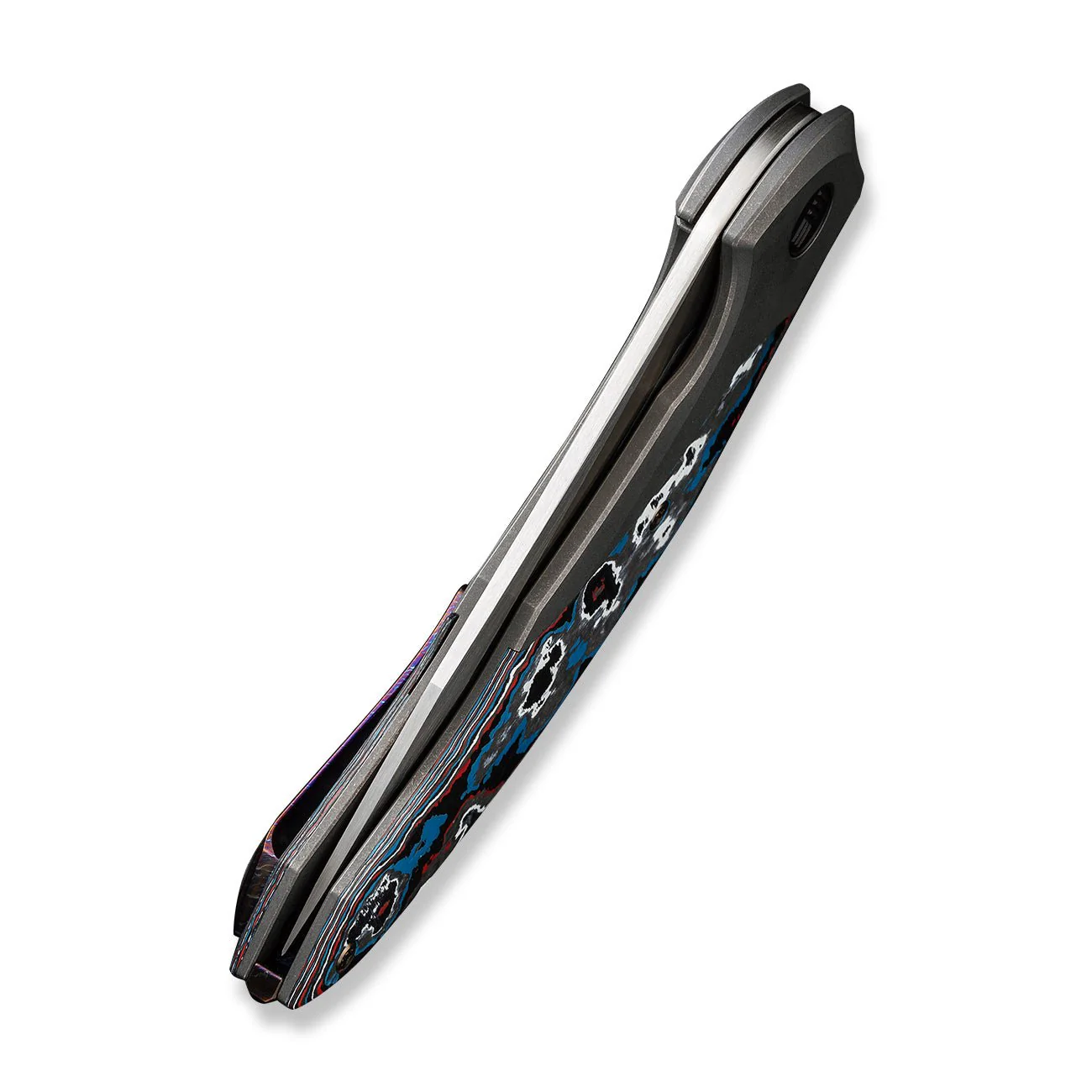 WEKNIFE Merata Flipper Knife Titanium & FatCarbon Fiber Handle (3.68" CPM 20CV Blade) WE22008B-2 - Image 8
