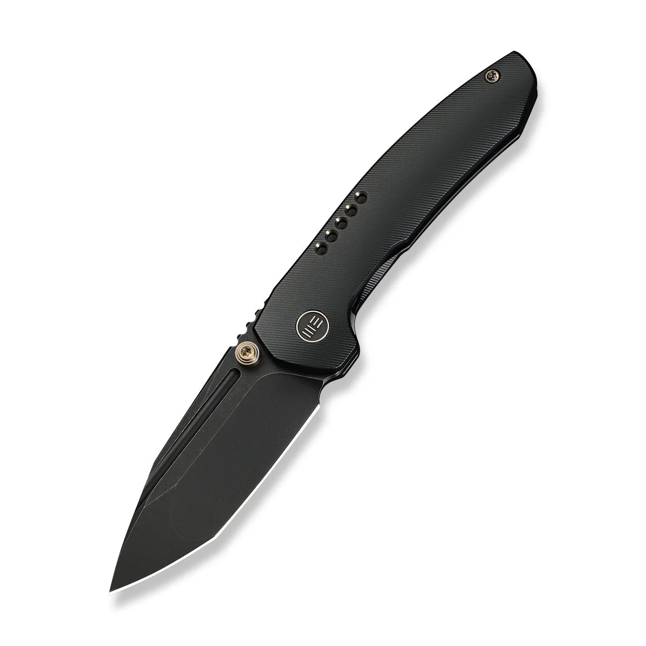 WEKNIFE Micro Trogon Thumb Stud Knife Black Titanium Handle (2.68" Black Stonewashed Bohler M390 Blade) WE24043-1 - Image 3