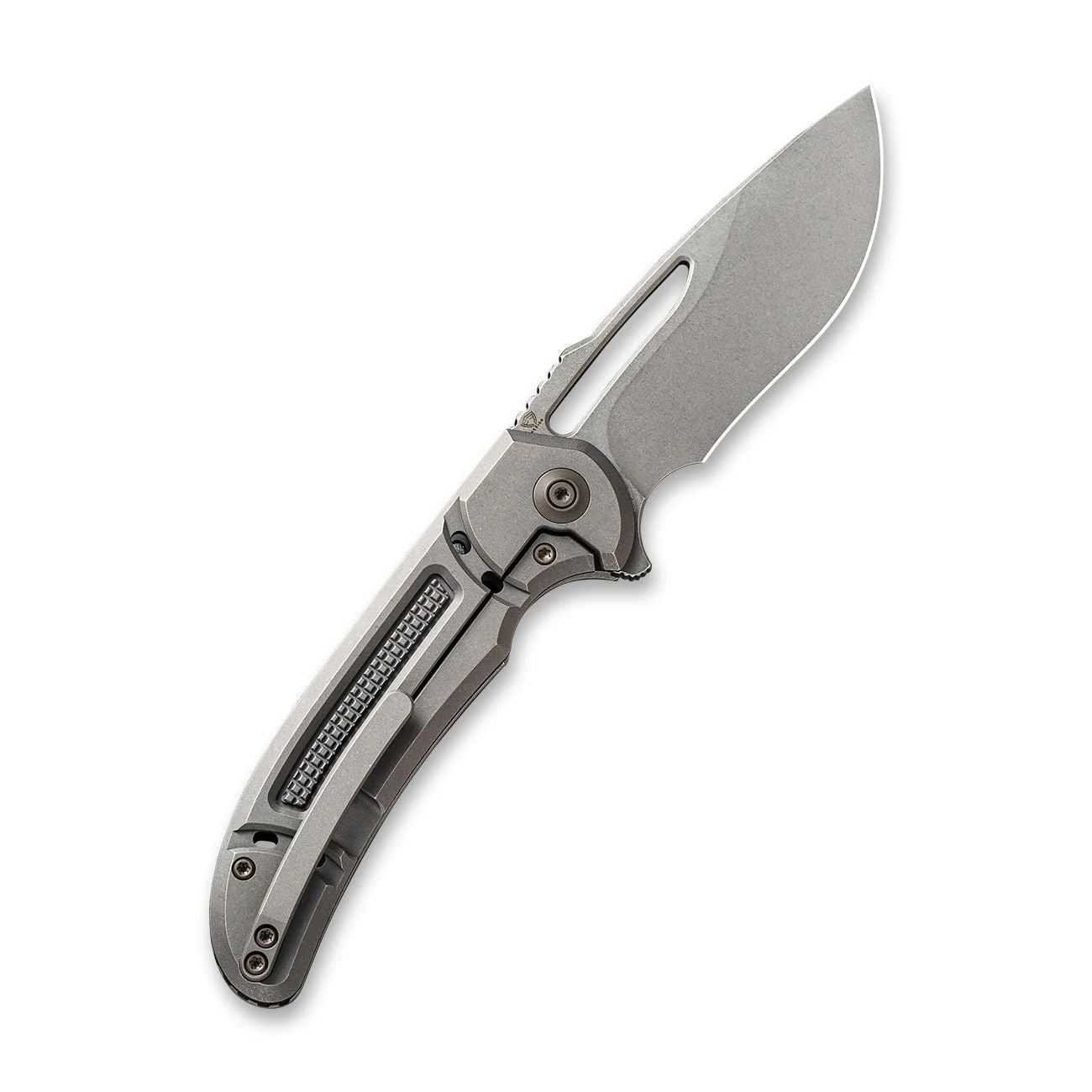 WEKNIFE Minax Flipper & Thumb Hole Knife Titanium Handle(3.44" CPM 20CV Blade) 2007B - Image 2