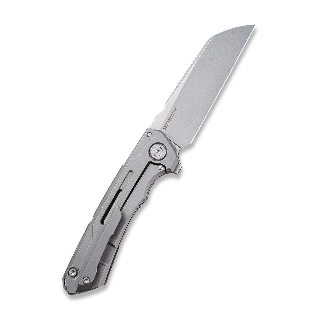 WEKNIFE Mini Buster Flipper Knife Titanium Handle (3.43" CPM 20CV Blade) 2003A - Image 2