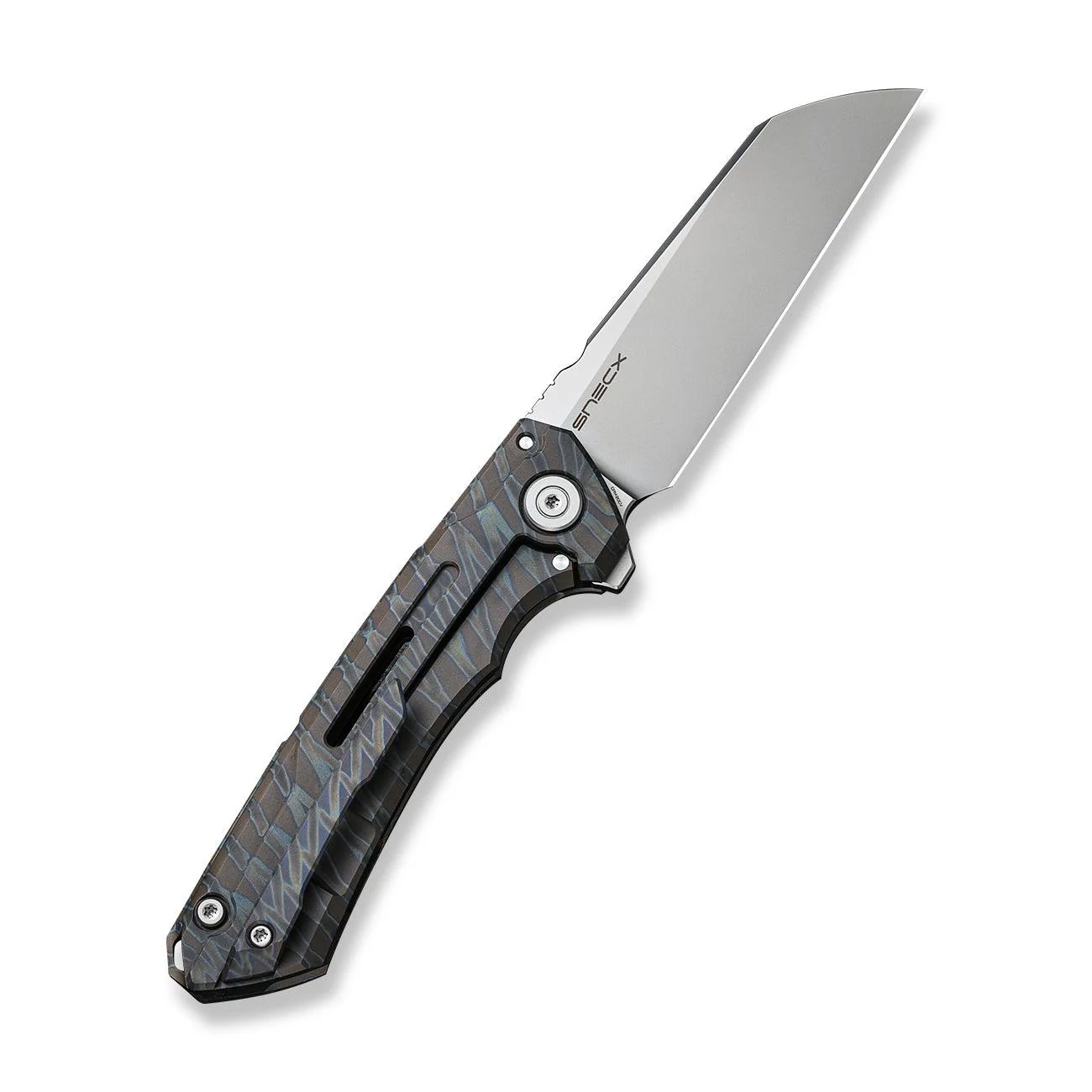 WEKNIFE Mini Buster Flipper Knife Titanium Handle (3.43" CPM 20CV Blade) 2003C - Image 2
