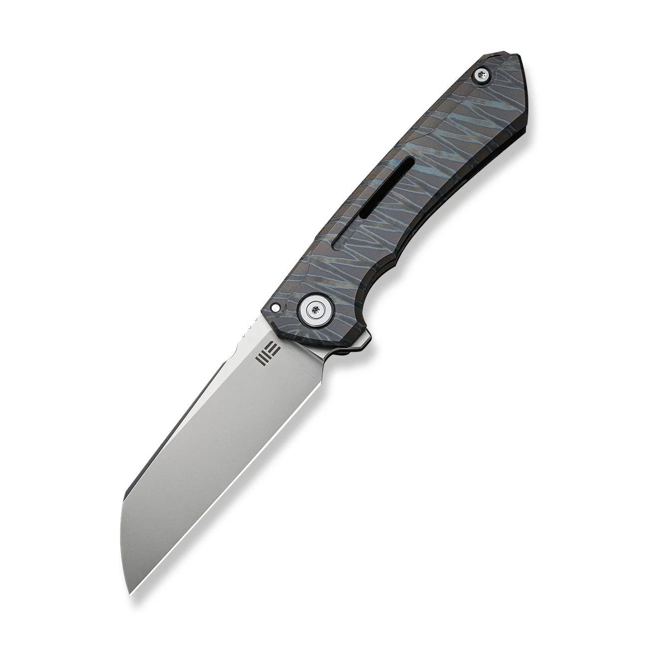 WEKNIFE Mini Buster Flipper Knife Titanium Handle (3.43" CPM 20CV Blade) 2003C - Image 3