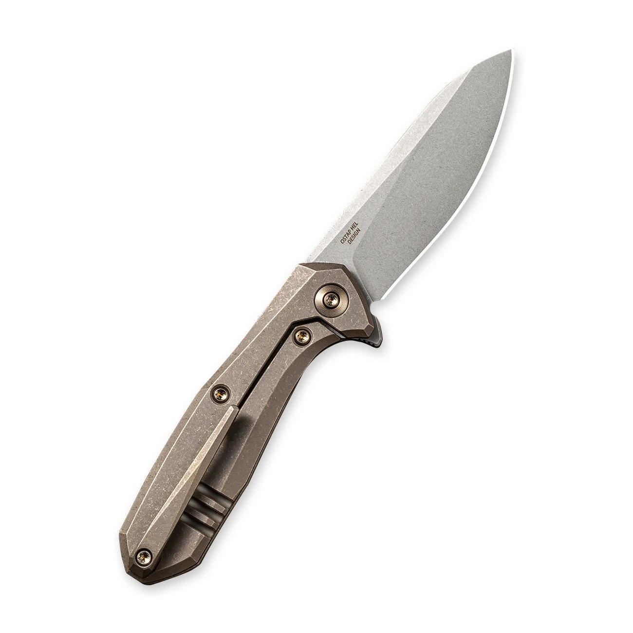 WEKNIFE Mote Flipper Knife Titanium Handle(2.66" CPM S35VN Blade) 2005A - Image 2