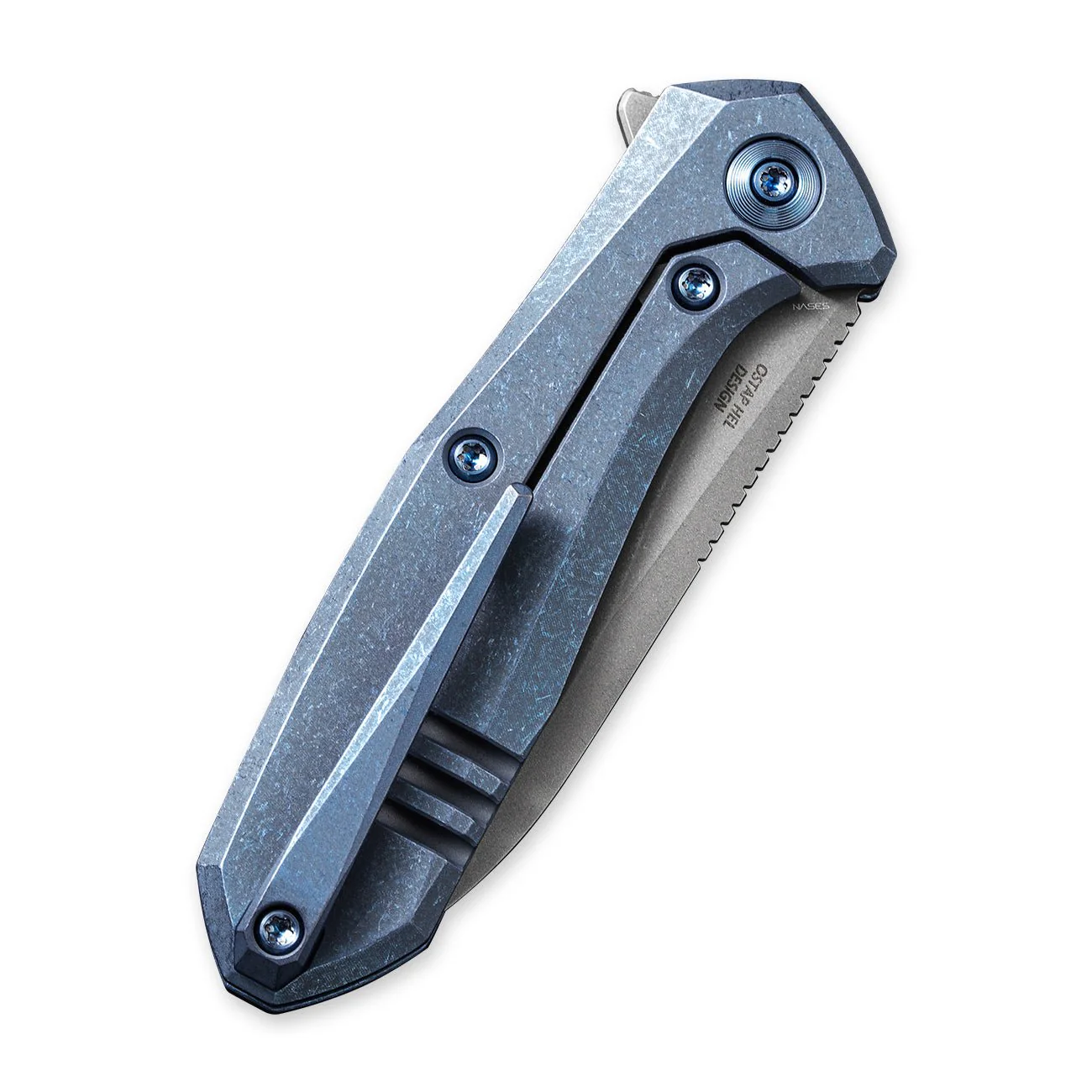 WEKNIFE Mote Flipper Knife Titanium Handle(2.66" CPM S35VN Blade) 2005B - Image 6