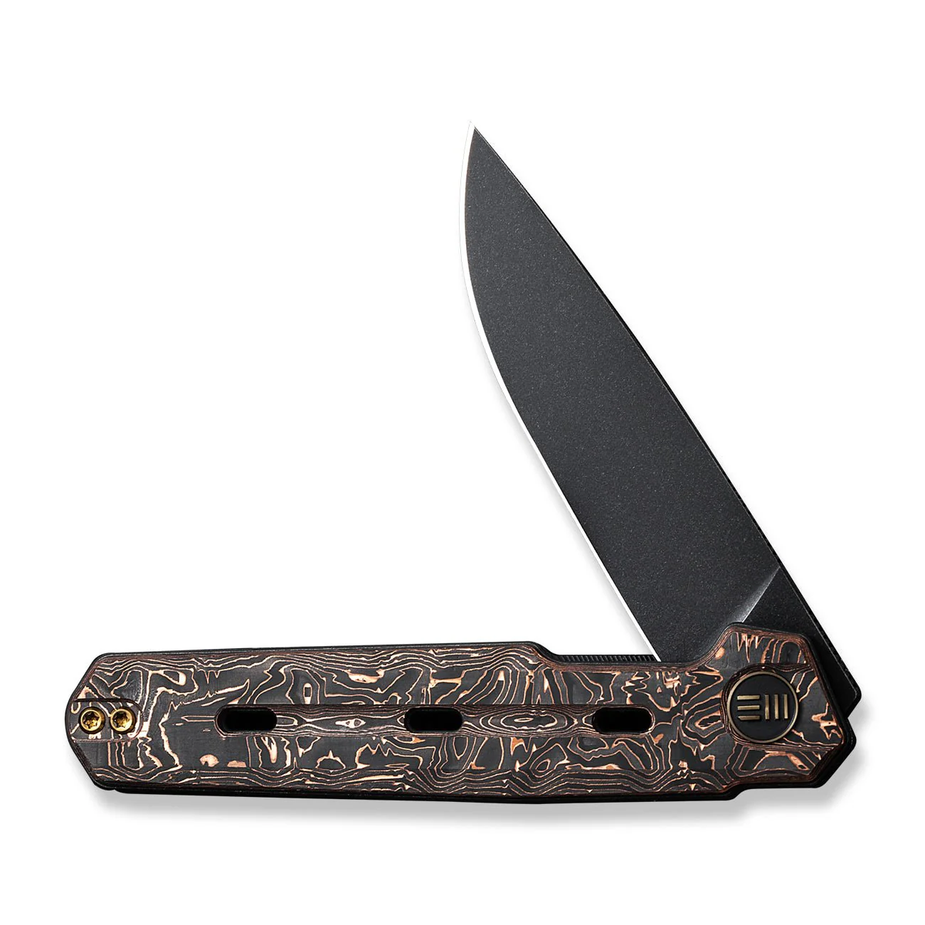 WEKNIFE Navo Flipper Knife Carbon Fiber Handle (3.25" CPM 20CV Blade) WE22026-5 - Image 5